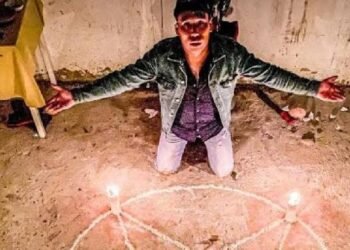 Así fue como el youtuber Yulay documentó los altares satánicos