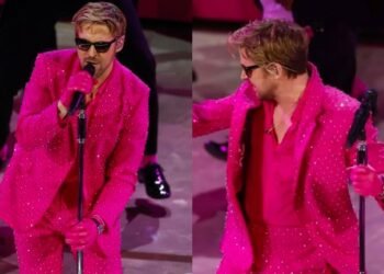 Ryan Gosling Deslumbra con Traje Rosa en los Premios Oscar