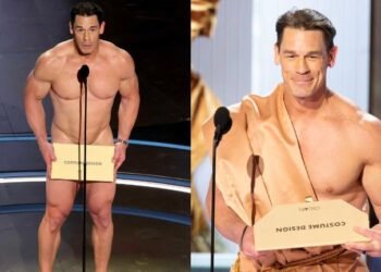 Se Viralizan imágenes detrás de cámaras de la presentación de John Cena en los Oscars