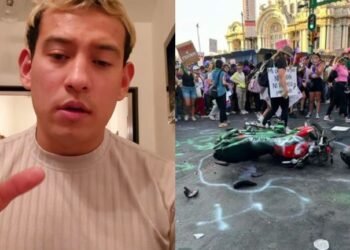 Sujeto envuelto en incidente del 8M busca fondos para recuperar moto y cubrir sanciones