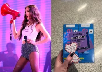 Olivia Rodrigo distribuye anticonceptivos y promueve educación reproductiva durante su concierto