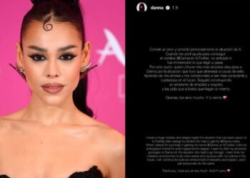 Danna Paola pide disculpas por incitar al acoso cibernético