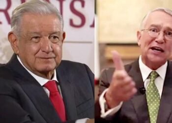 Desafía AMLO a Salinas Pliego a presentar pruebas sobre corrupción en SAT