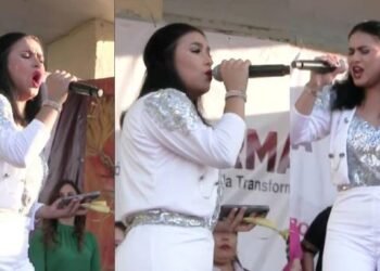 Ana Veloztly, cantante nogalense, suma un nuevo galardón a su trayectoria