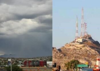Nieve y lluvias en el norte; calor y viento en el centro