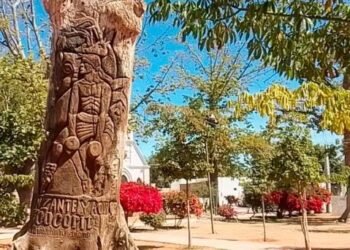 Retirarán árbol con escultura del Danzante Yaqui