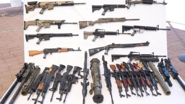 Destruyen más de mil 300 armas de fuego decomisadas en Sonora Destruyen más de mil 300 armas de fuego decomisadas en Sonora