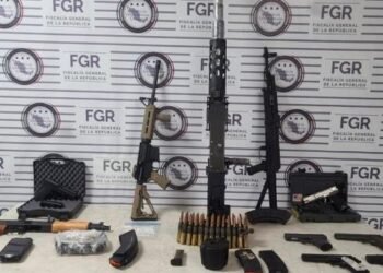 FGR confisca armas y realiza detención de personas al norte de Sonora