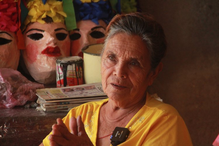 Nena Baldenegro preserva la tradición de Tónichi a través de las máscaras