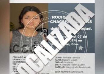 Localizan sana y salva a Rocío Fernanda, menor desaparecida en Hermosillo