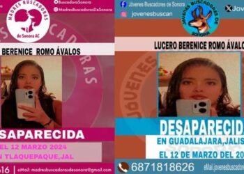 Desaparece Lucero Berenice, fundadora de Jóvenes Buscadores, en Tlaquepaque