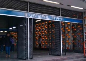 Hombre muere al ser arrollado por convoy del Metro