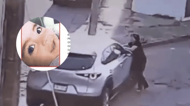 Padre se roba a bebé de nueve meses y casi atropella a su suegra en huida Padre se roba a bebé de nueve meses y casi atropella a su suegra en huida