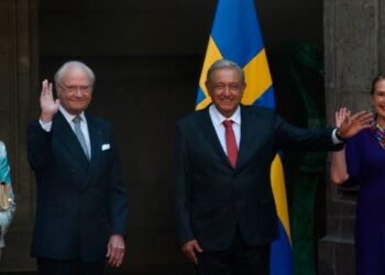 Reyes de Suecia cancelan su recorrido en el Tren Maya