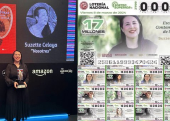 Lotería Nacional homenajea a la escritora hermosillense, Suzette Celaya