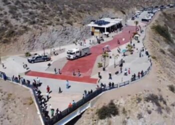Contemplan monitoreo en mirador escénico de San Carlos tras accidente