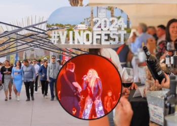 Vino, comida y música enmarcaron la sexta edición del Vino Fest San Carlos