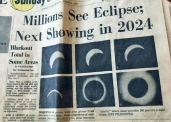 Predicción Asombrosa: Diario de Ohio de 1970 Anticipó el Eclipse Solar del 8 de abril de 2024
