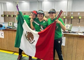¡México conquista el oro en tiro deportivo y abre camino a París 2024!