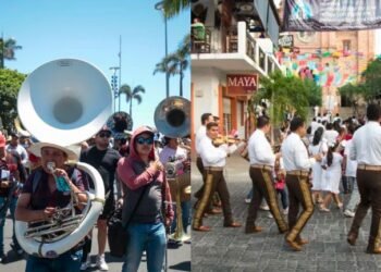 “¡Viva México!”: Residentes de Puerto Vallarta defienden su cultura