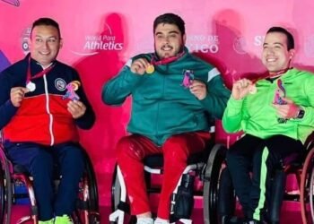 Hermosillense Edgar Ulises Fuentes Yáñez conquista el oro en paratletismo
