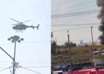 Caída de helicóptero en Coyoacán; esto es lo que se sabe