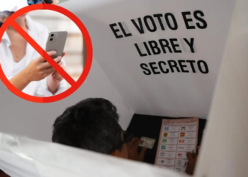 INE define si prohibirán celulares el 2 de junio para evitar venta de votos