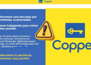 Coppel suspende servicios por caída del sistema