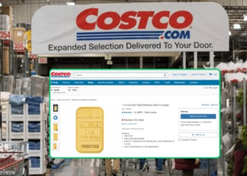 Costco “triunfa” agregando a su catalogo la venta de lingotes de oro