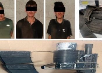 Detienen a tres personas por poseer armamento en Pitiquito