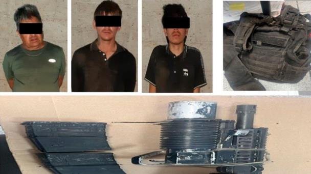 Detienen a tres personas por poseer armamento en Pitiquito Detienen a tres personas por poseer armamento en Pitiquito