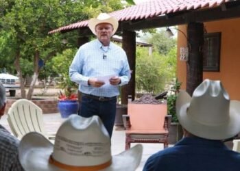Ernesto Gándara recorre zonas rurales de Hermosillo