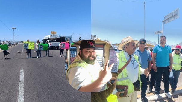 Familiares del ferrocarrilero Francisco Jiménez realizan plantón en Empalme Familiares del ferrocarrilero Francisco Jiménez realizan plantón en Empalme