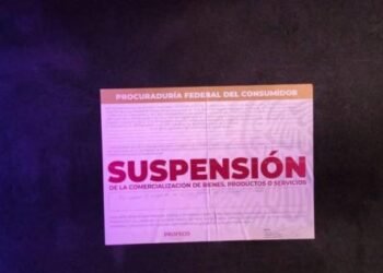 Profeco coloca 16 sellos de suspensión