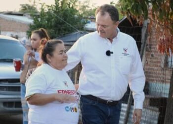 Vecinos de la López Mateos muestran apoyo a ‘El Borrego’ Gándara
