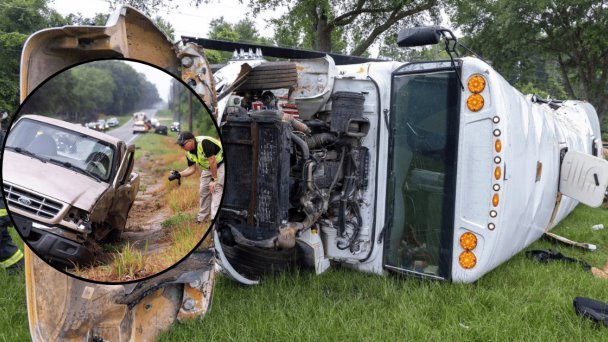 Accidente automovilístico en Florida mató a 8 mexicanos Accidente automovilístico en Florida mató a 8 mexicanos