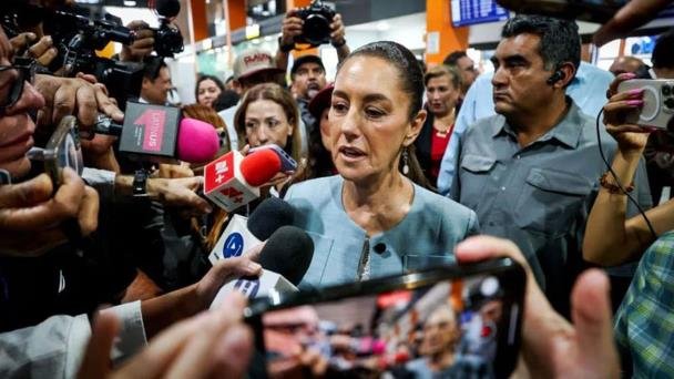 Claudia Sheinbaum cancela evento en Monterrey Claudia Sheinbaum cancela evento en Monterrey