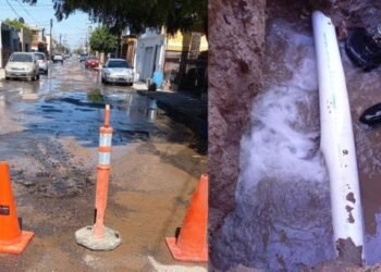Colonias sin agua al norte de Hermosillo este martes 28 de mayo