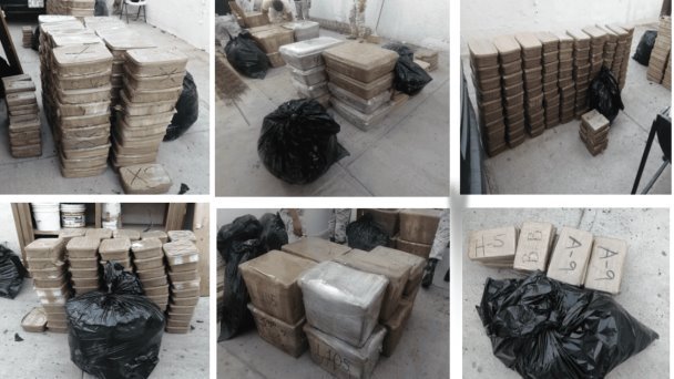 Decomisan 623 kilos de fentanilo en Puesto Militar Cucapah Decomisan 623 kilos de fentanilo en Puesto Militar Cucapah