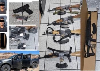 Detienen a menor de 14 años con fuerte armamento en Desemboque