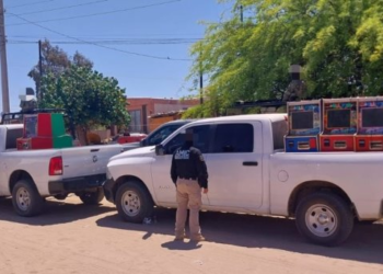 Semar y Fgjes aseguran máquinas tragamonedas