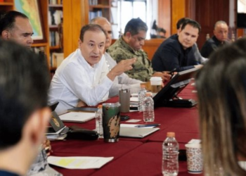Elementos de seguridad en elecciones en Sonora