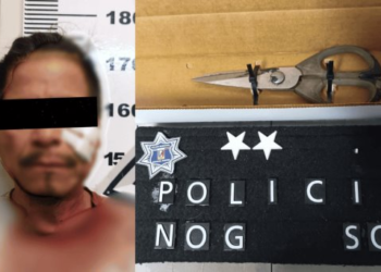 Agreden a hombre con tijeras en Nogales, Sonora