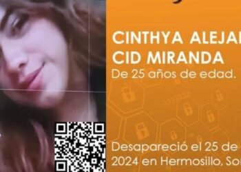 Buscan a Cinthya Alejandra, joven desaparecida en Hermosillo