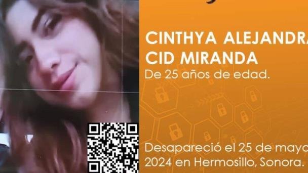 Buscan a Cinthya Alejandra, joven desaparecida en Hermosillo Buscan a Cinthya Alejandra, joven desaparecida en Hermosillo