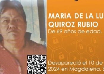 Buscan a María de la Luz, mujer desaparecida en Magdalena