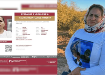 Ceci Flores ya es buscada en Querétaro, CDMX y Sonora