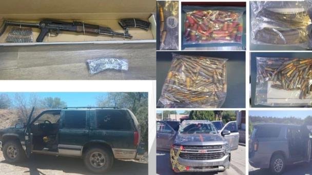 Detienen a tres personas armadas en Trincheras, Sáric y Magdalena Detienen a tres personas armadas en Trincheras, Sáric y Magdalena
