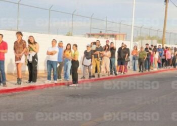 más de 5 horas para votar en Hermosillo