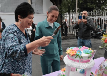 Festejan cumpleaños 62 de Claudia Sheinbaum